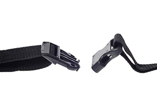 Zujara Double Kayak Storage Straps System Comes with 2 Carabiner Paddle Clips