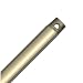 Hunter 26313 24-Inch Downrod, Hunter Bright Brass Finish