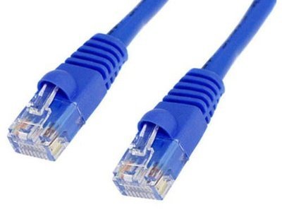 Image of SCHOFIC [PACK OF 2 CAT-6 Shielded RJ45 Ethernet Patch Network Cable Professional Gold Plated Plug STP Wires Cat 5 Networking Cable Premium /Patch /Modem /Router /LAN /ADSL - Blue (1 METER, 2)