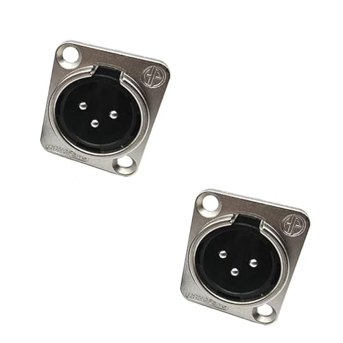 Connecteur XLR femelle pour micro et mixeur audio en studio d'enregistrement de musique
