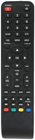 LED 627 Universal Remote Control for Mitashi Smart TVs - Black (Please Match with Your Old Remote Before Placing an Order)