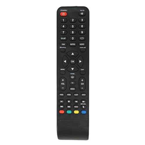 LED 627 Universal Remote Control for Mitashi Smart TVs - Black (Please Match with Your Old Remote Before Placing an Order)
