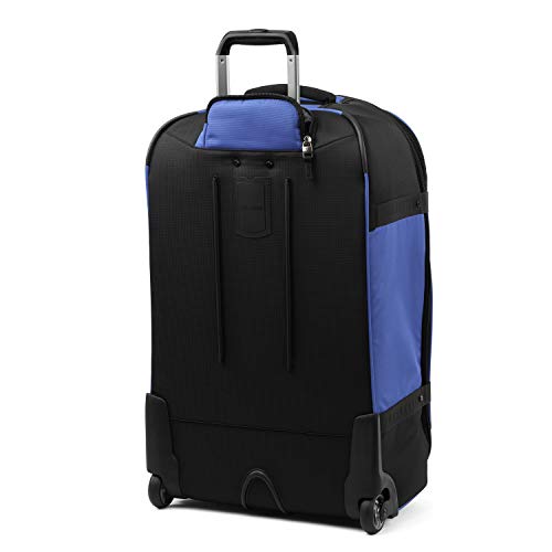 Travelpro Unisex-Adult Bold Softside Expandable Rollaboard Upright Luggage, Blue/Black, Checked-Large 28-Inch4