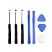 Precision Small Repair Tools Kit, Precision Magnetic Repair Tools Kit 8 in 1 for Fixing Cell Phone Watch Computer Tablet, Opening Pry Tool Repair Kit Set, 1 Set