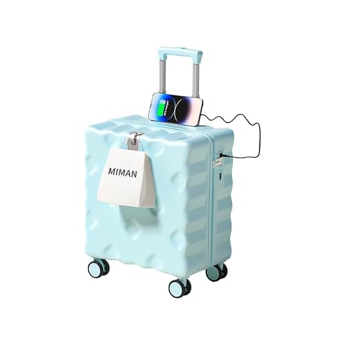 スーツケース 機内持込 キャリーケース ミニスーツケース 静音キャスター 軽量 1泊2日 旅行用 出張用 子ども用 可愛い クッキーの形 小型 18/20インチ