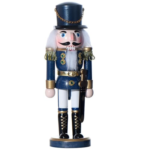 NOLITOY Weihnachten Nussknacker Holz Ornamente Soldat Nussknacker...