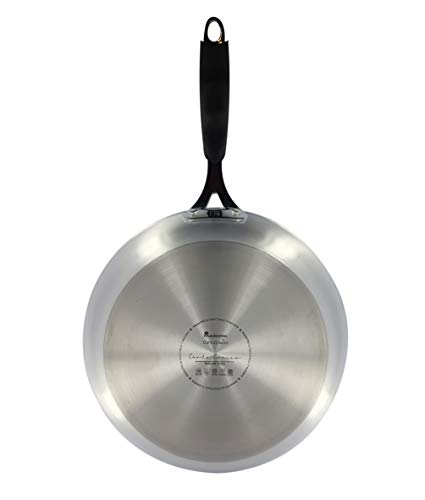 Cracco Padella Antiaderente, in Acciaio Inox, Ø 28...