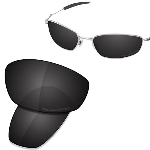 Image of SAUCER Premium Replacement Lenses & Rubber Kits for Oakley Whisker OO4141 | UV400 Protection, Anti-Scratch, Precise Fit