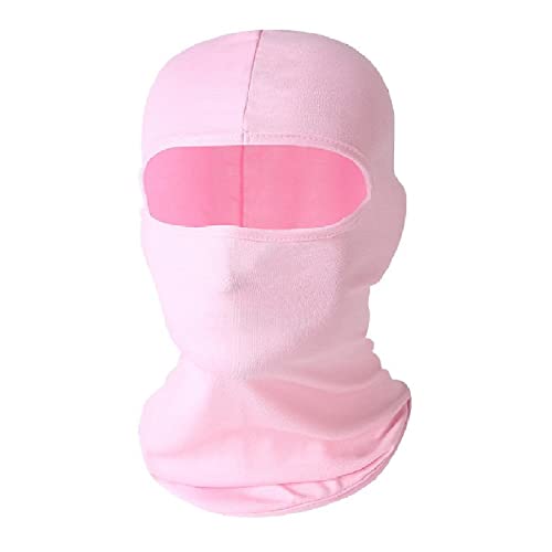 Ski Mask Balaclava Face Mask For Men Women (Pink) #TOP5