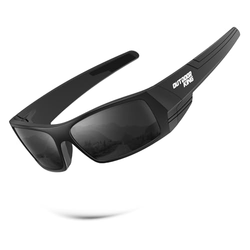 Image of Polarized Sport Sunglasses-for-Men Sun-Glasses: Mens Wrap Sunglasses for Fishing Cycling Running UV400 Protection