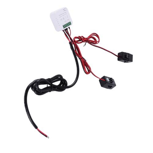 Image of Single Phrase Energy Meter with Clamp Electricity Power Consumption Monitor, Monitoring and Measurement, Remote Control