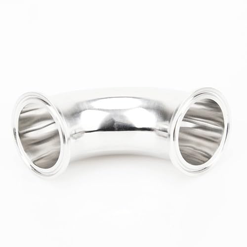 Coude de tuyau à 90 degrés en acier inoxydable SS304 robuste pour système Tri-Clamp