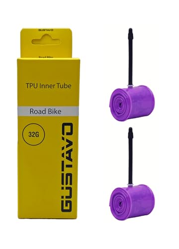 Gustavo 2pbN y TPU Ci[`[u 700C x 23-32C [hoCN TPU ^C 45/65/85mm t`ou `[up (FV65MM-700X23-32C)