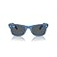 Photochromic Striped Blue/Dark Grey
