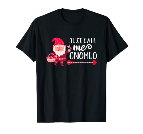 Solo Llámame Gnomeo Día De San Valentín Men Gnome Camiseta