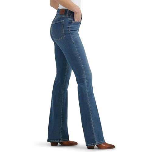 Wrangler Women's Bespoke Ada High Rise Bootcut Jeans2