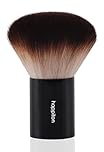 HAPPITON Kabuki Face Brush for Powder Foundation & Blush Blending & Buffing with Aluminum Handle