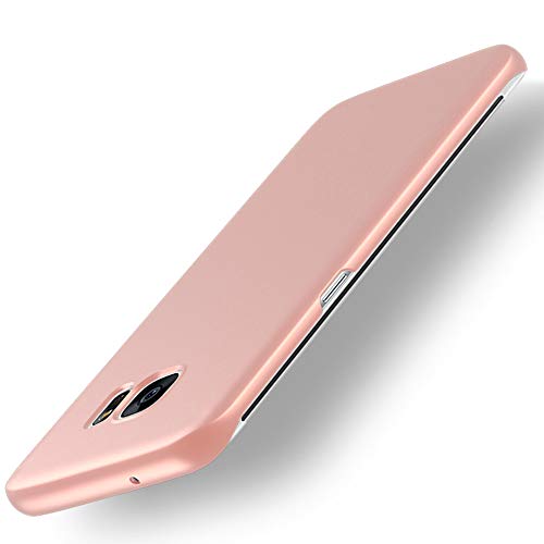 Galaxy S7 Edge Case, ACMBO Ultrathin Micro Matte [SKIN TOUCH FEEL] Anti-Fingerprints Non-slip No-fade Shockproof PC Phone Case Cover For Samsung Galaxy S7 Edge G9350 G935F G935A G935V G935M, Rose Gold