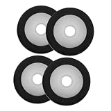 SOLUSTRE 4 Stück Andruckrollen aus Kunststoff für Kassettenbänder mit Präzisen Maßen und Verschleißfestem Andruckrollengummi für Videorekorder Reparatur