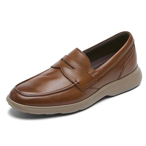 Image of Rockport Mens Truflex Dressports Penny, British Tan, 8 Wide