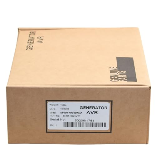 Régulateur AVR M40FA640A haute précision pour alternateur diesel sans balais