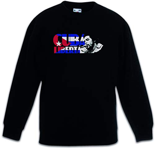 Sweat Che Guevara Liberta enfants, pullover noir confortable contre le froid pour garçon