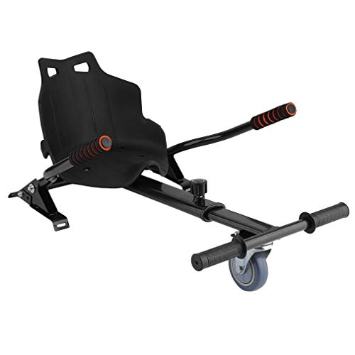 OCDAY Go Kart - Asiento de Hoverkart ajustable para Hoverboards eléctricos autoequilibrados, para niños y adultos (16,5 cm, 20,3 cm y 25,4 cm)
