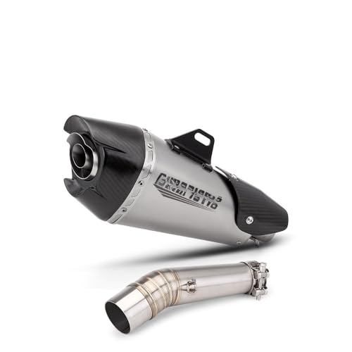 Silencieux d'échappement de moto NC750 NC700 avec DB Killer amovible et tube carbone