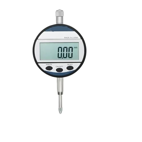 Micromètre numérique 0-12.7 mm avec comparateur à cadran précis de 0.01 mm