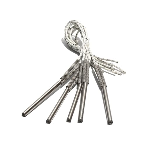 RUOHARD 2PCS 9mm 90~125mm �ሳ�J�[�g���b�W�q�[�^�[ �Ǐ�d�C���^ 115W/125W/135W/150W/160W ���M��R�f�q(24V,316SUS 160W 9x125mm)