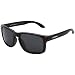 LianSan Designer Oversized Rectangular Women Men Sports Sunglasses Wayfarer Glasses 0709(black(red))