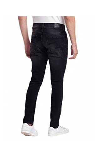 Image of Spykar Men's Kano Slim Fit Mid-Rise Jeans (Ankle Length)