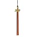 GraduationRoyal Two-Colored Graduation Tassel (9-inch) with Gold Year Charm (2019, Black&Orange)