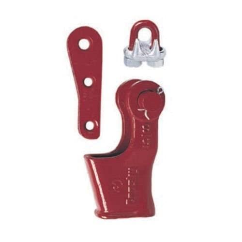 Crosby® 1035059 S421T Terminator® Wedge Socket Assembly, 11/8 in Wire