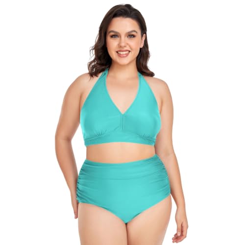 Bikinis grande taille réglable et gainant pour un maintien parfait deux pièces