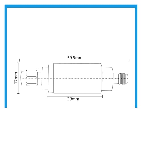 Atténuateur coaxial fixe 3dB à haute impédance stable 50 ohms - 2