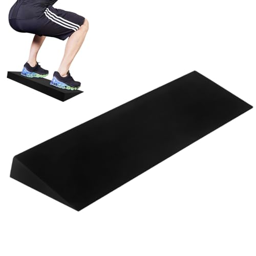 Squat Wedge Block, Soft Wrist Wedge, Yoga Squat Wedge Ramp, EVA Riser Block, Non Slip Yoga Pilates Block, Incline Board Pl-atform for Heel Elevated Squat and Calf Raise