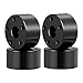 MOHERO 4Pcs Extend 19mm Front Wheel Hex Adapter Wheel Wideners for 1/10 Ta-mi-ya Clod Buster Upgrade Part