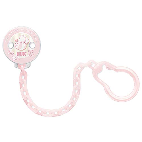 PRENDEDOR CHUPETAS NUK ROSE