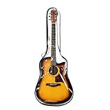 Diseñado para guitarras de 40/41 pulgadas, este bolso para guitarra cuenta con cremalleras resistentes para un cierre suave