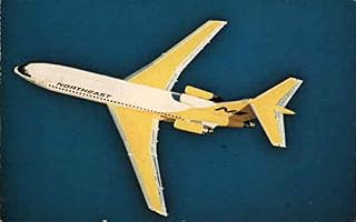 Northeast Airlines Yellowbird Aircraft Original Vintage Postcard 1970