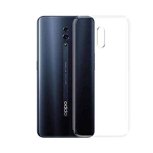 Image of Case Creation Brand - Mobile Cover for Oppo Reno (Soft & Flexible Back Case), Transparent