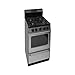 P20S3502PS 20 Gas Range with Four 9 100 BTU Sealed Burners Electronic Ignition and Separate Broiler Compartment in Stainless Steel