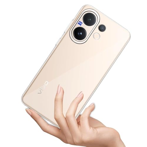 Image of Bintage Flexible Rubber Case Back Cover Compatible for Vivo V2510 / T4 Pro 5G - Transparent