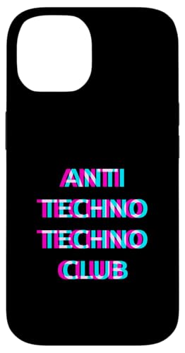 Anti Techno Techno Club Rave Festival EDM Party �X�}�z�P�[�X iPhone 14 �p