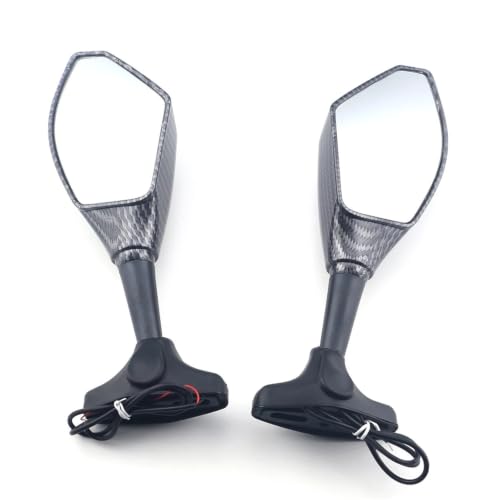 Espejo retrovisor de motocicleta con ajuste de ángulo para GSX600F 5