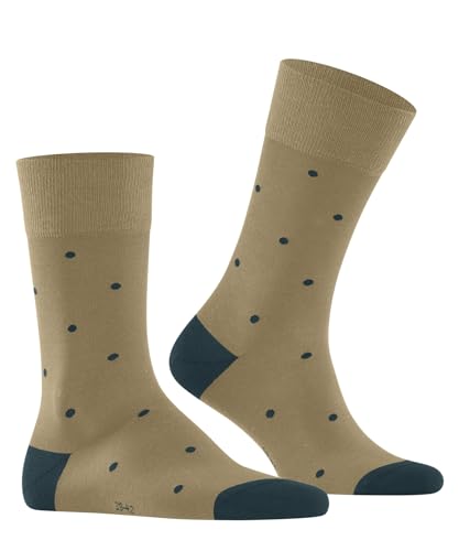Image of FALKE Men's Dot Socks, Breathable, Crew, Casual or Dress, Polka Dots, 1 Pair