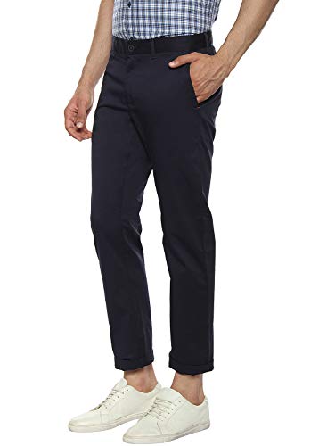 Image of Kolt Solid Evergreen Stretch Khaki in Knight Black (B95 Fit)