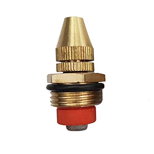 1/2 pouces jardinage pelouse réglable fine brume d'eau fine pulvérisation Buse de refroidissement d'arrosage intégralement en cuivre haute 5pcs ATOMISATION