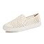Cream White Knit Mesh